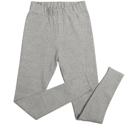 Women Cotton Ribbed Leggings High Waist Slim Fit Winter
