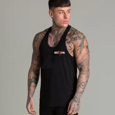 Red Sports Waistcoat Vest for Men