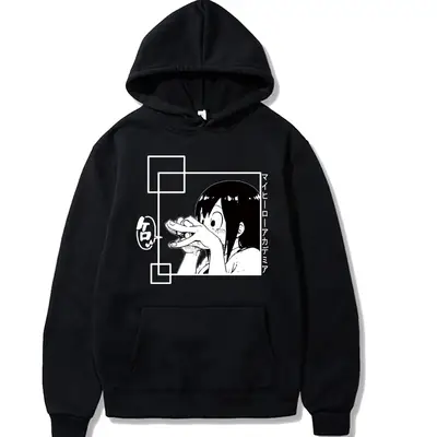 Men's Red My Hero Academia Hooded Sweatshirt