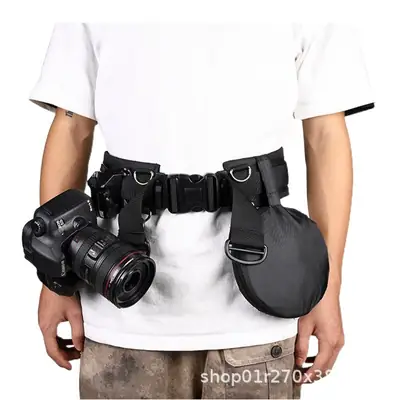 Universal Mountaineering Lens Bag Belt for Photography Storage