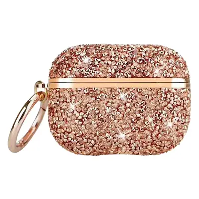 Diamond Encrusted Bluetooth Earphone Case Pink