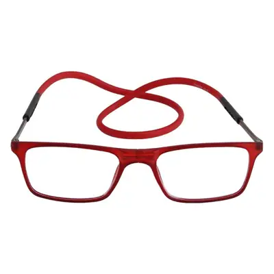 magnetic neck reading glasses TR90 reading glasses telescopic sleeve anti-drop middle-aged and elderly men and women anti-blue light