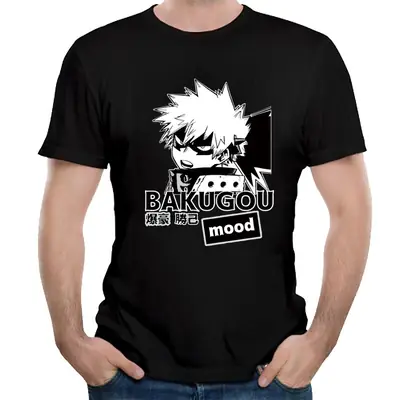 BOKU My Hero Academia Short Sleeve T-Shirt Black
