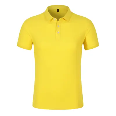 Men Blue Polo T-Shirt Business Casual Short Sleeve
