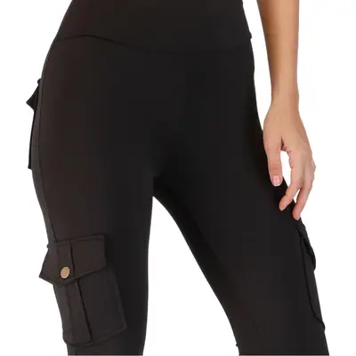 Cross-Border Plus Size Sports Leggings with Multiple Pockets