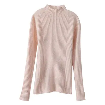 2023 Women's Knitted Half-Turtleneck Sweater