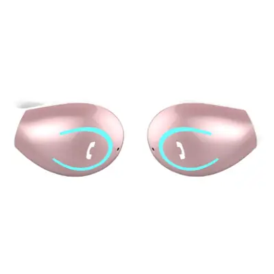 True Wireless Bluetooth Headset with Blue Light