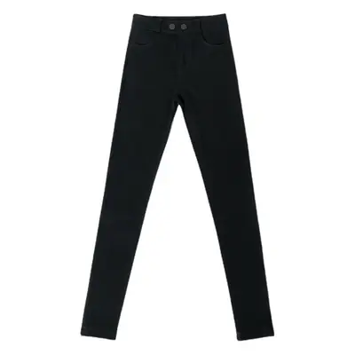 Women Black Slim Leggings Early Autumn High Waist