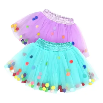 Blue Tulle Ball Skirt for Girls Baby Size