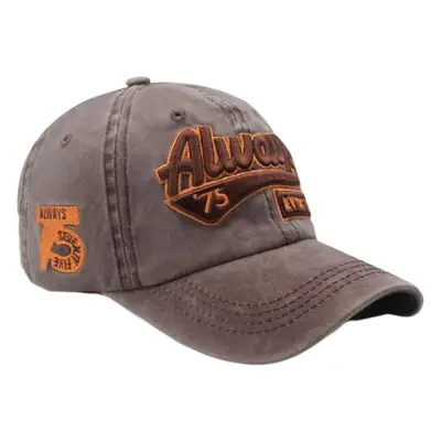 Red Men's Baseball Cap Retro Peaked Cap Sun Proof