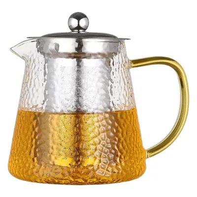 Thickened Glass Teapot with Stainless Steel Filter