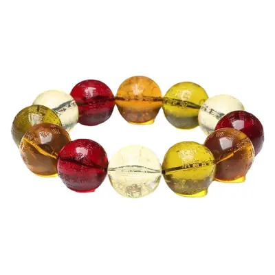 Great Compassion Curse Duobao Bracelet Beeswax Amber Tea Purple Lamper Blood Purple 108 Bead
