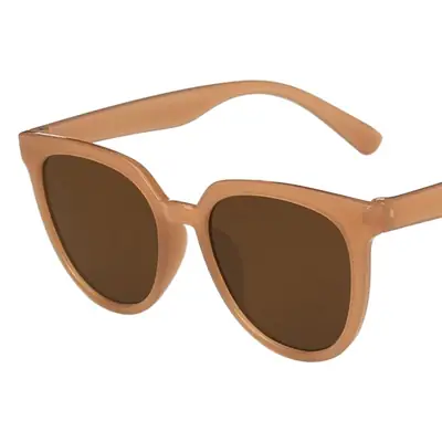 Kedun Brown Sunglasses 2020 Retro UV Protection