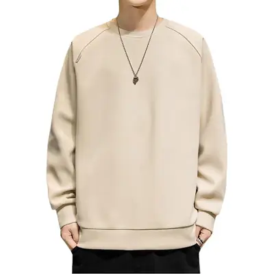 2020 Winter Black Velvet Sweatshirt for Men