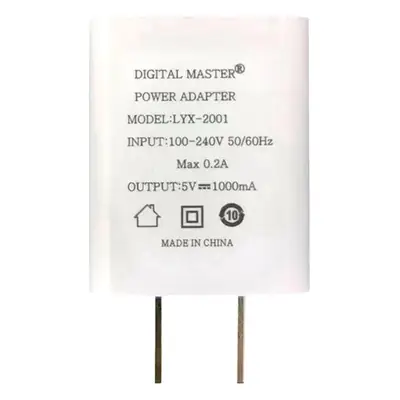 5V1A USB Charging Head Universal Power Adapter