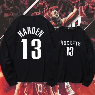 Harden 13 Blue Cotton Sweatshirt Set Plus
