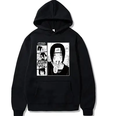 Naruto Naruto Mustang Red Hoodie Large Fleece Lined