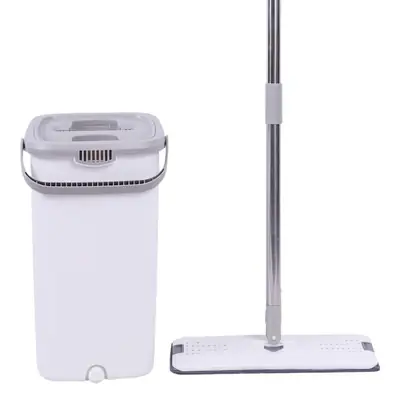Extra-large Lazy Mop Set 38cm Bilateral Outlet Hand-free Mop