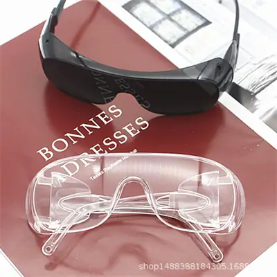 Men's Clear Wind & Dustproof Goggles One-Piece