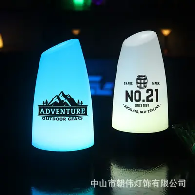 Wolf Kill Number Light Table Game Digital Brand Oblique Light Dining Decoration Atmosphere Light Bedroom Night Light Charging Table Lamp