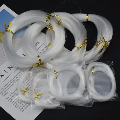 Crystal Thread Non-Elastic Fishing Thread DIY Hand-Woven Beaded Rope Winding Ring Thread Nylon Transparent Fish Thread