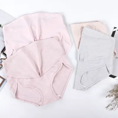 Pregnant Women's Cotton Abdominal Bracing Underwear