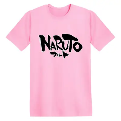 Naruto Anime T-Shirt Grey Short Sleeve