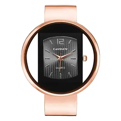 Korean Gold Steel Band Women's Quartz Watch