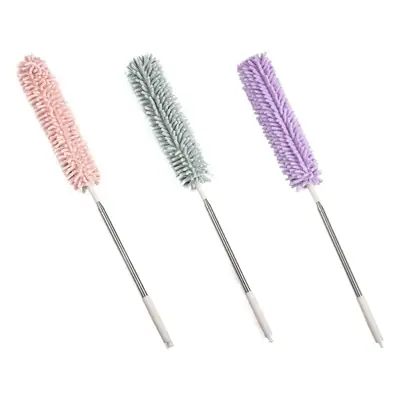 European Retractable Chenille Dust Sweeper Zen Extended Fiber Ceiling Feather Duster