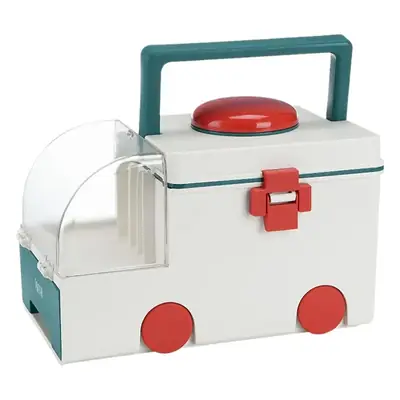 Portable Large Capacity Plastic Medicine Box with Drawer