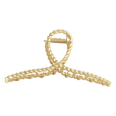 Korean Ins Large Shark Clip Hair Accessory Gold