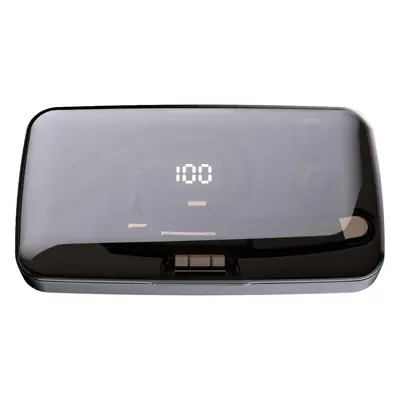YYK-520 Bluetooth Headset Monaural Black Charging Bin Rotating