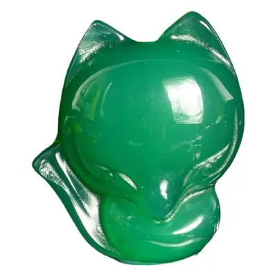 Nine-Tailed Fox Multi-Color Jade Pendant for Women