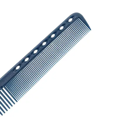 Yasuwok Styling Combs Blue 18.5cm Hair Cutting Tool