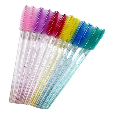 Red Crystal Cross-Border Trade Eyelash Comb Brush