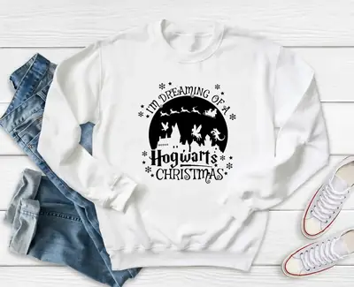 Pink Holiday Mugwear Sweatshirt with Christmas Design