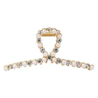 Pearl Hair Clip for Women Back of Head Japanese Style