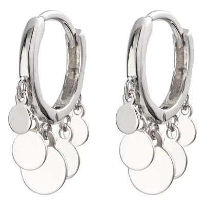 S925 Sterling Silver Tassel Ear Buckle Earrings
