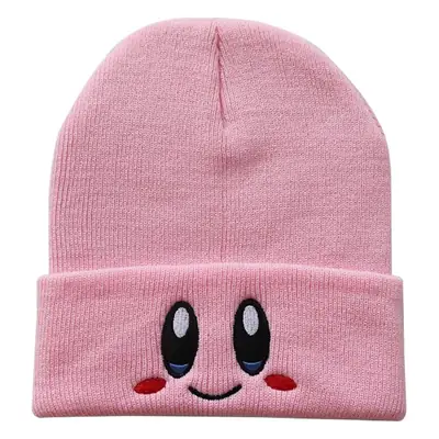Cute Smiley Embroidered Wool Beanie for Men Women