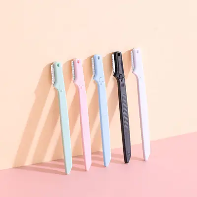Maioli Mini Eyebrow Trimming Knife Set Portable Belt