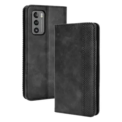 Magnetic Suction Leather Flip Phone Case Brown