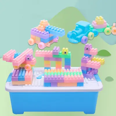 Assembled Building Blocks for Boys Girls 1-2 Years