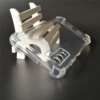 Itel S15 Transparent 4-Corner Anti-Drop Case