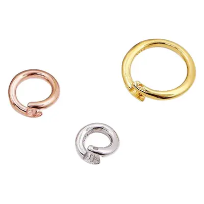 S925 Sterling Silver Half-Closed Open Ring Jewelry Set