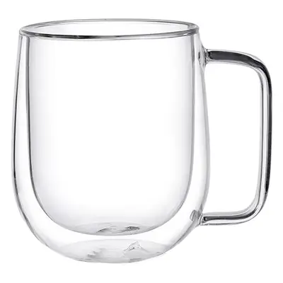High Borosilicate Glass Coffee Cup with Handle