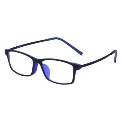 Men Ultra Light Eyeglasses Black Alloy Frame