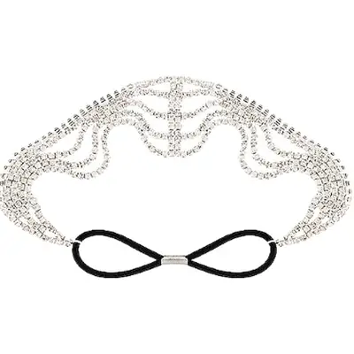 Multi-Layer Rhinestone Bridal Headband for Women