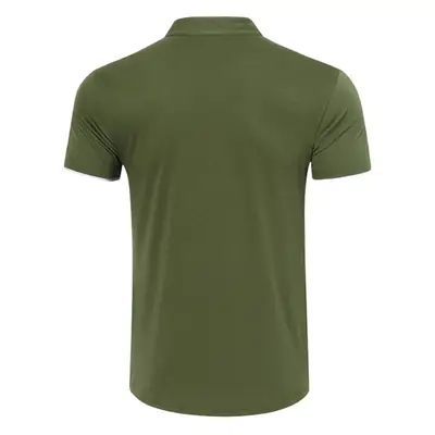 Men's Green Short Sleeve T-Shirt Solid Color