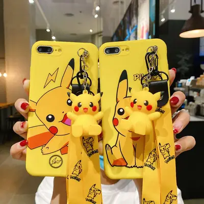 Pikachu Print iPhone Case 14 Pro 8x
