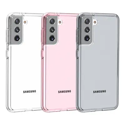 Samsung S21 Transparent Glitter Phone Case